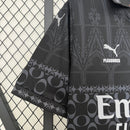 camisa-masculina-puma-ac-acm-milan-2024-25-torcedor-prata-cinza-preto-preta-rafael-leao-pleasures-fly-emirates-better-wefox