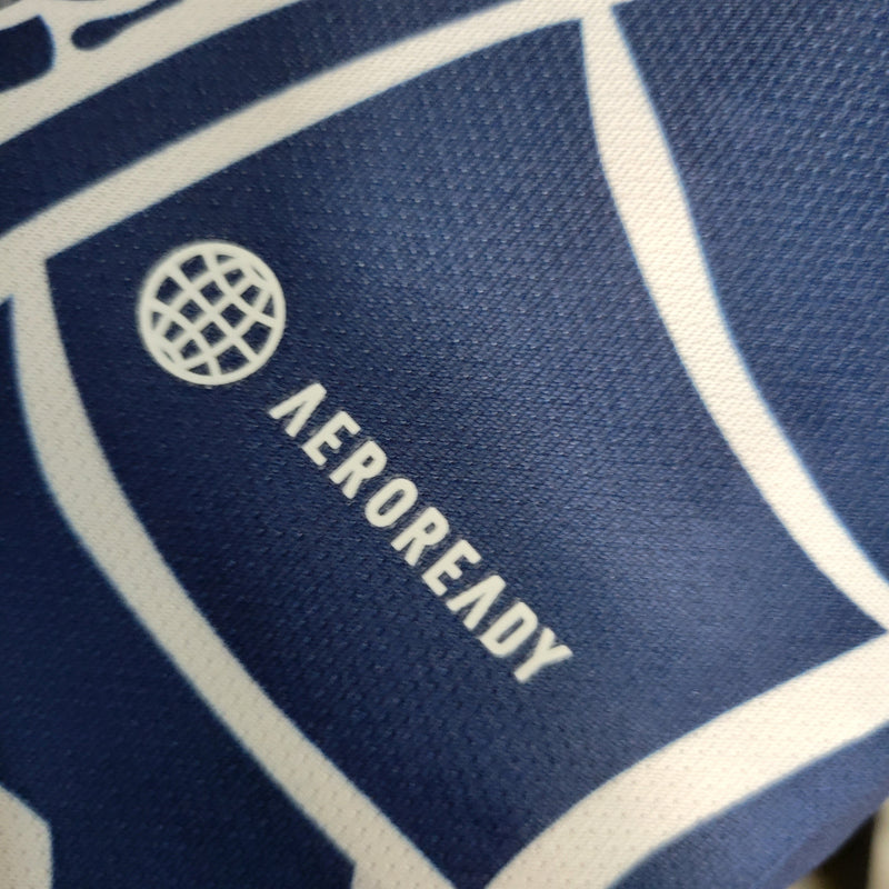 camisa-masculina-real-madrid-madri-2023-24-torcedor-azul-branco-branca-ronaldo-cr7-kroos-vini-jr-fly-emirates-dragao