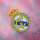 camisa-masculina-real-madrid-madri-2023-24-torcedor-rosa-branco-branca-ronaldo-cr7-kroos-vini-jr-fly-emirates-dragao