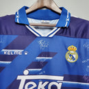 camisa-masculina-real-madrid-madri-away-2-reserva-1994-96-kelme-retro-azul-branco-branca-ronaldo-cr7-teka