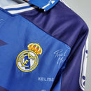 camisa-masculina-real-madrid-madri-away-2-reserva-1994-96-kelme-retro-azul-branco-branca-ronaldo-cr7-teka