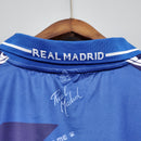 camisa-masculina-real-madrid-madri-away-2-reserva-1994-96-kelme-retro-azul-branco-branca-ronaldo-cr7-teka