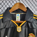 camisa-masculina-real-madrid-madri-away-reserva-2-1998-99-retro-preto-preta-amarela-amarelo-ronaldo-roberto-carlos-cr7-teka