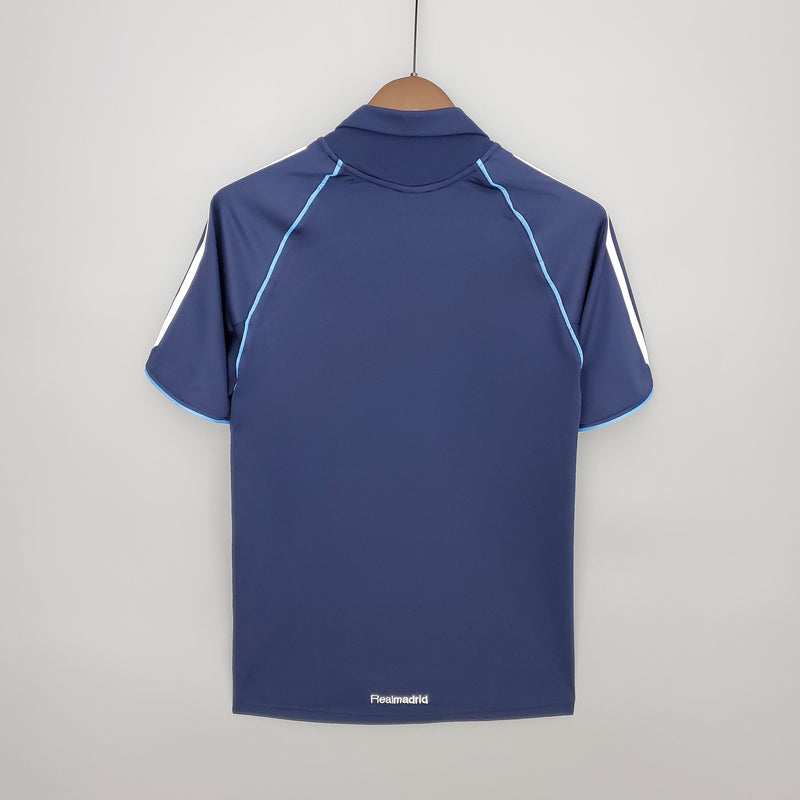 camisa-masculina-real-madrid-madri-away-reserva-2-2005-06-retro-azul-braco-branca-ronaldo-cr7-siemens