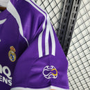 camisa-masculina-real-madrid-madri-away-reserva-2-2006-07-adidas-retro-branca-branco-roxa-roxo-cinza-ronaldo-cr7-benq-siemens