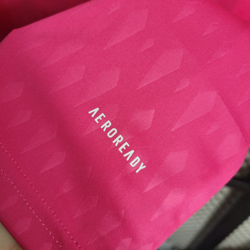 camisa-masculina-real-madrid-madri-goleiro-2023-24-adidas-torcedor-rosa-amarela-amarelo-ronaldo-courtois-cr7-emirates-fly-better
