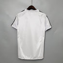 Camisa Pronta Entrega Real Madrid Home 2004/05 - Adidas Retrô Masculina - Branca/Preta