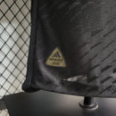 camisa-masculina-real-madrid-madri-third-3-terceira-2023-24-adidas-jogador-amarelo-amarela-preto-preta-ronaldo-vini-jr-kroos-cr7-fly-emirates-better