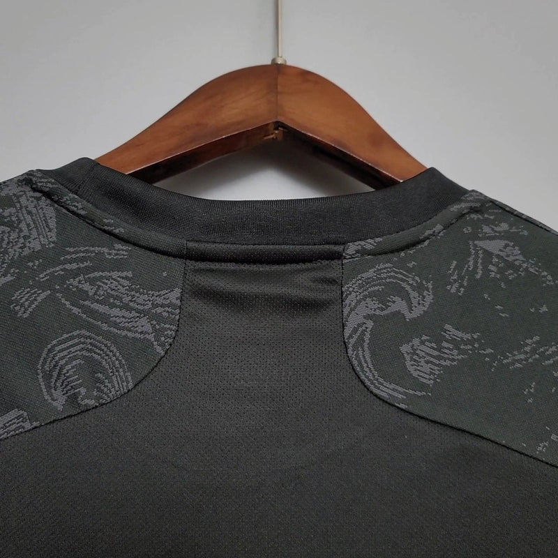 camisa-masculina-real-madrid-madri-third-3-terceira-torcedor-adidas-2020-21-preto-preta-rosa-cr7-ronaldo-benzema-vini-jr-kroos-fly-better-emirates