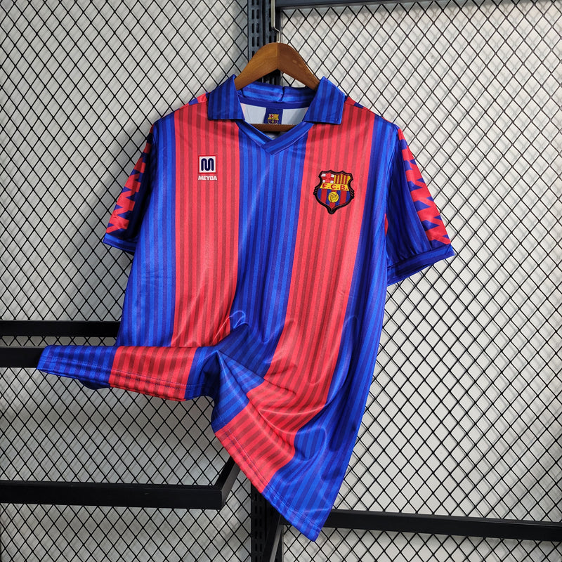 camisa-masculina-barcelona-barca-home-titular-1-1992-retro-meyba-azul-vermelho-vermelha-fcb-messi-neymar

