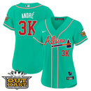 Camisa MLB Women’s Atlanta Atliens Jersey – Galaxy Version – Stitched