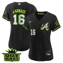 Camisa MLB Women’s Atlanta Atliens The A Jersey