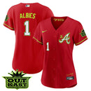 Camisa MLB Women’s Atlanta Atliens The A Jersey