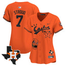 Camisa MLB Women’s Houston Cactus Jack Patch Vapor Premier Limited Jersey