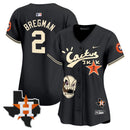 Camisa MLB Women’s Houston Cactus Jack Patch Vapor Premier Limited Jersey