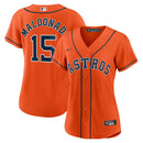 Camisa MLB Women’s Martin Maldonado Houston Orange Jersey - Laranja
