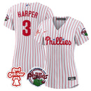 Camisa MLB Women’s Philadelphia Red October Patch Jersey