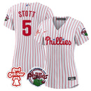 Camisa MLB Women’s Philadelphia Red October Patch Jersey