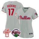 Camisa MLB Women’s Philadelphia Red October Patch Jersey