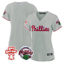 Camisa MLB Women’s Philadelphia Red October Patch Jersey