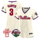 Camisa MLB Women’s Philadelphia Red October Patch Jersey
