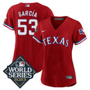 Camisa MLB Women’s Texas 2023 World Series Jersey