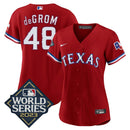Camisa MLB Women’s Texas 2023 World Series Jersey