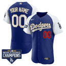 Camisa MLB World Series Champions Patch Flex Base Jersey