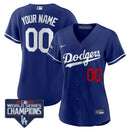 Camisa MLB World Series Champions Patch Flex Base Jersey