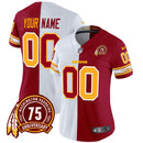 Camisa NFL Washington Commanders Washington Redskins 75th Patch Vapor Limited Jersey