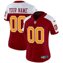 Camisa NFL Washington Commanders Washington Redskins Throwback Vapor Limited Jersey - Personalizada
