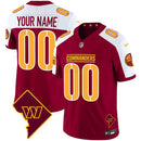 Camisa NFL Washington Washington DC Map Patch Jersey