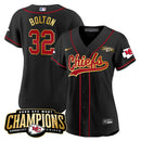Camisa NFL Women’s 2023 AFC West Champions Patch Jersey
