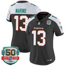 Camisa NFL Women’s 50th 1972 Perfect Season Patch Vapor Jersey