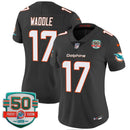 Camisa NFL Women’s 50th 1972 Perfect Season Patch Vapor Jersey