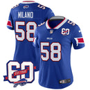 Camisa NFL Women’s 60th Anniversary Patch Vapor Limited Jersey
