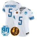 Camisa NFL Women’s Detroit 90th & John Madden Patch Jersey