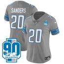 Camisa NFL Women’s Detroit 90th Year Patch Jersey