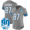Camisa NFL Women’s Detroit 90th Year Patch Jersey