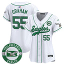 Camisa NFL Women’s Est. 1933 Patch Patch Kelly Green Vapor Jersey
