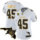 Camisa NFL Women’s Florida Patch Vapor Dourada Jersey