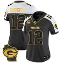 Camisa NFL Women’s Home Patch Dourada Vapor Jersey