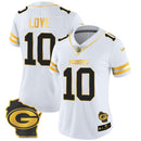 Camisa NFL Women’s Home Patch Dourada Vapor Jersey