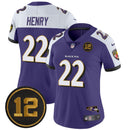 Camisa NFL Women’s Jacoby Jones Patch Vapor Limited Jersey