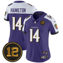 Camisa NFL Women’s Jacoby Jones Patch Vapor Limited Jersey