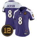 Camisa NFL Women’s Jacoby Jones Patch Vapor Limited Jersey