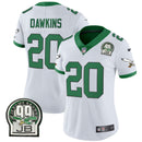 Camisa NFL Women’s Jerome Brown Retired Patch Dourada & Kelly Jersey