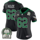 Camisa NFL Women’s Jerome Brown Retired Patch Dourada & Kelly Jersey