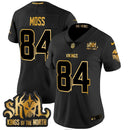 Camisa NFL Women’s Minnesota 2024 Winter Warrior Skol Patch Dourada Vapor Limited Jersey