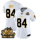 Camisa NFL Women’s Minnesota 2024 Winter Warrior Skol Patch Dourada Vapor Limited Jersey